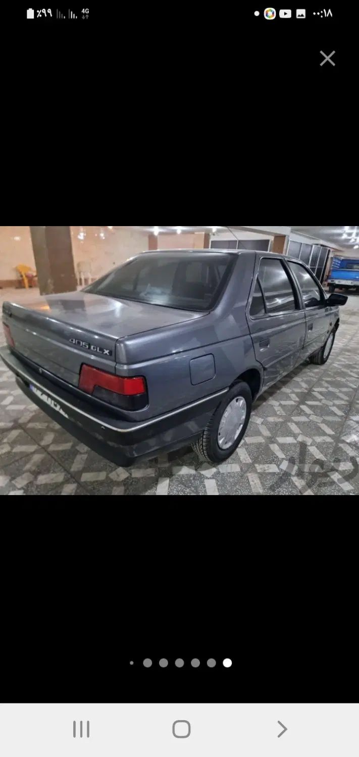 پژو 405 GLX - دوگانه سوز - 1393