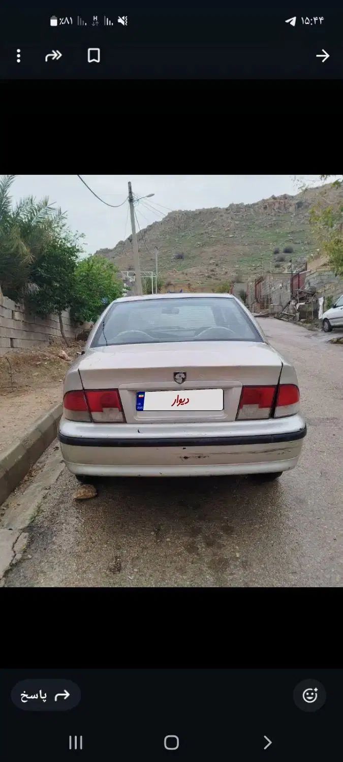 سمند EL بنزینی - 1382