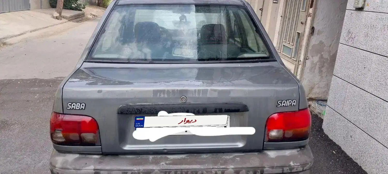 پراید صبا بنزینی - 1386