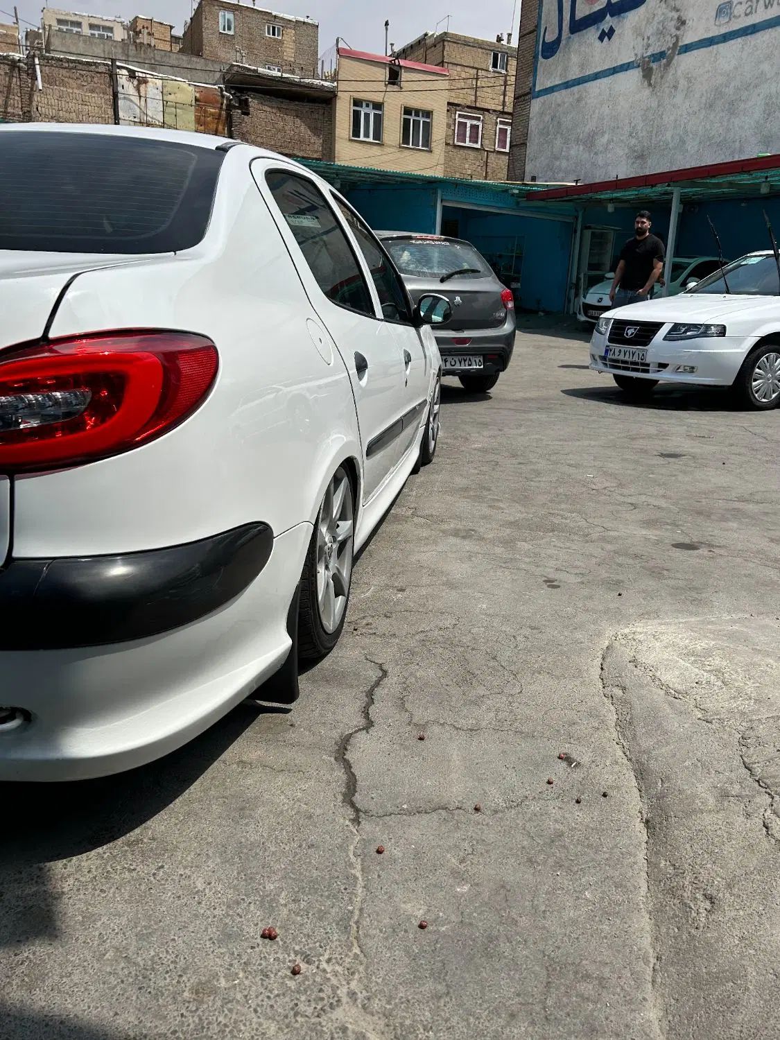 پژو ۲۰۶ صندوق دار v8 - 1389