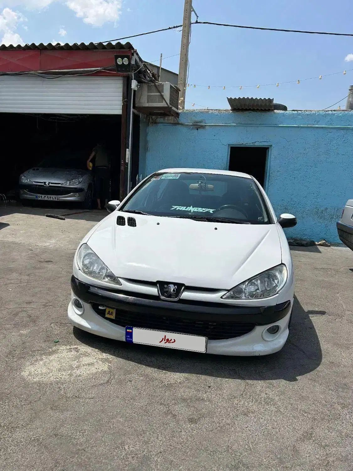 پژو ۲۰۶ صندوق دار v8 - 1389