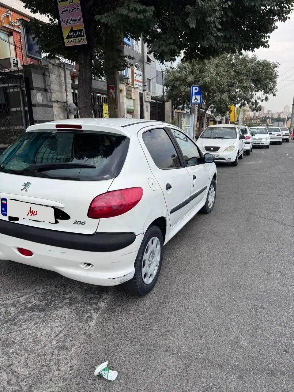 پژو 206 تیپ 2 - 1388