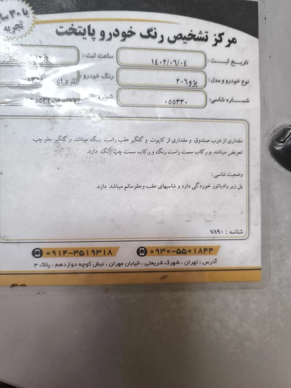 پژو 206 تیپ 2 - 1388