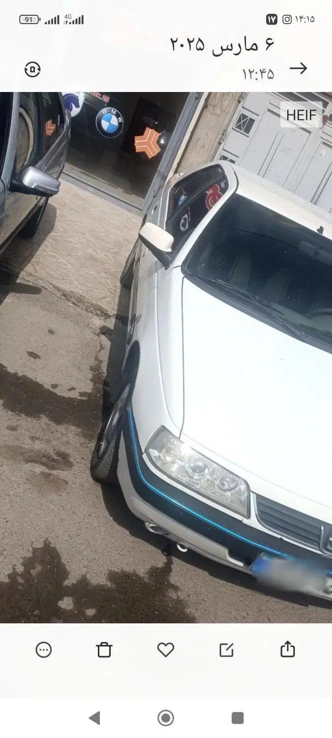 پژو 405 SLX بنزینی TU5 - 1396
