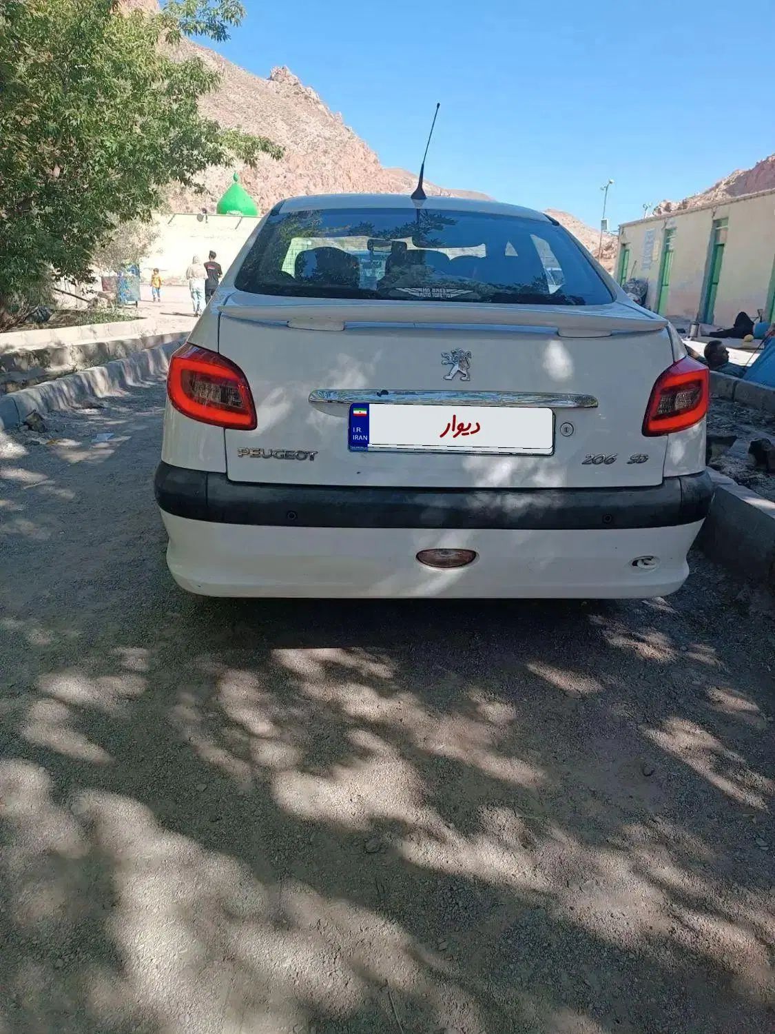 پژو ۲۰۶ صندوق دار v8 - 1395