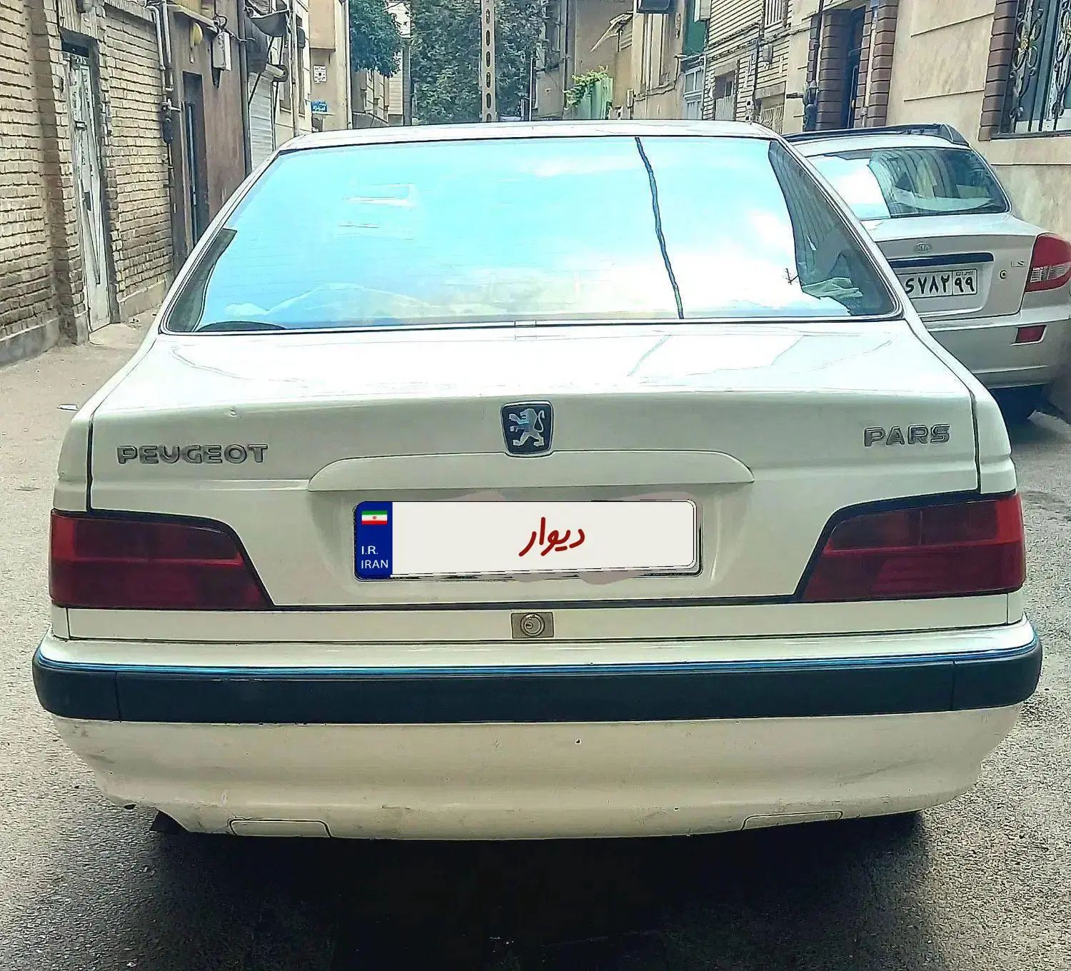 پژو پارس دوگانه سوز - 1389