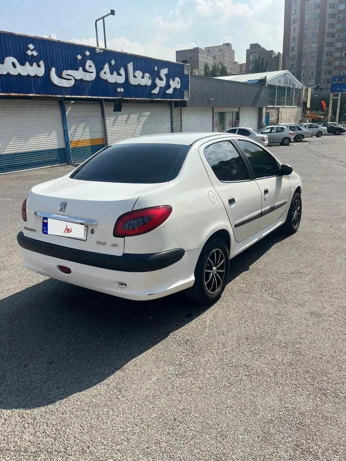 پژو ۲۰۶ صندوق دار v9 - 1388