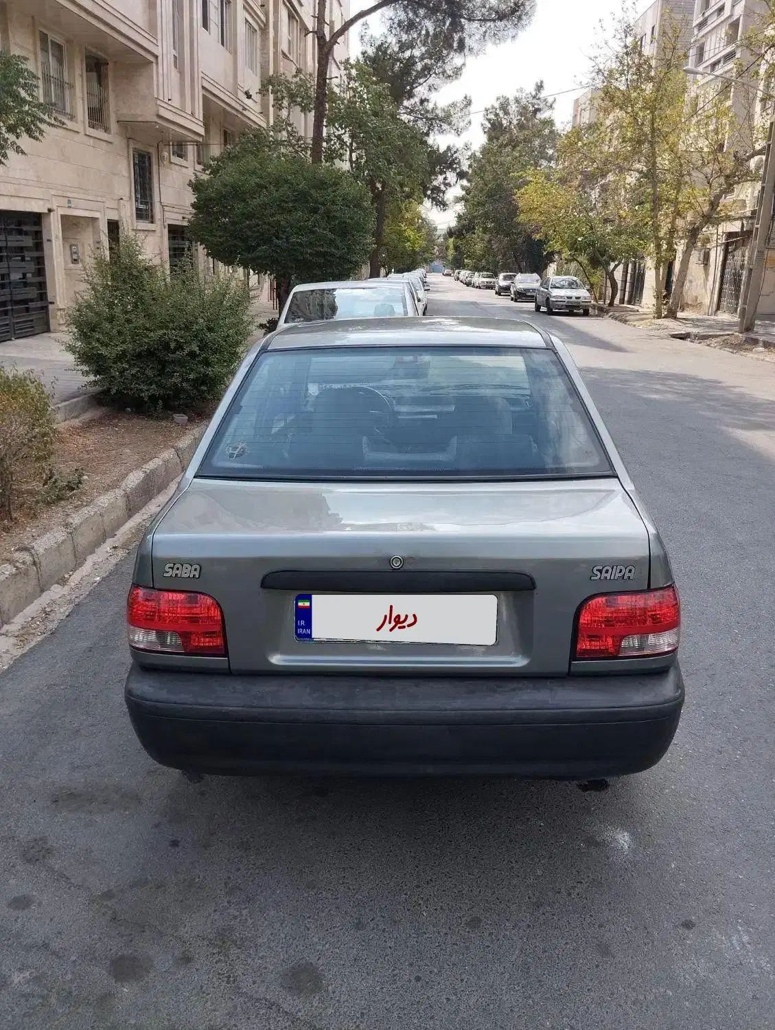 پراید صبا بنزینی - 1386