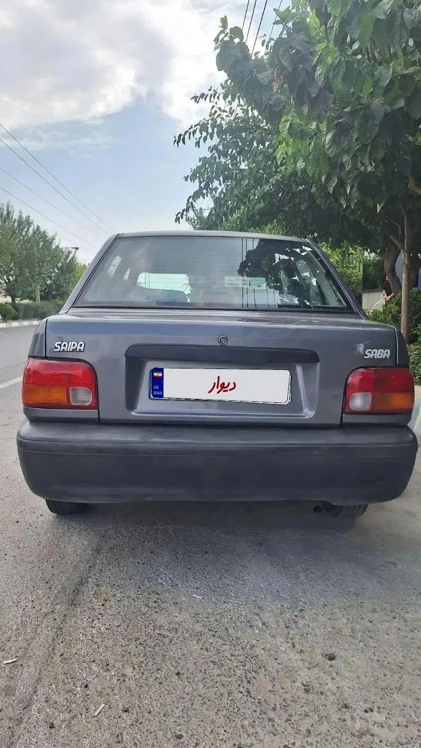 پراید صبا بنزینی - 1387