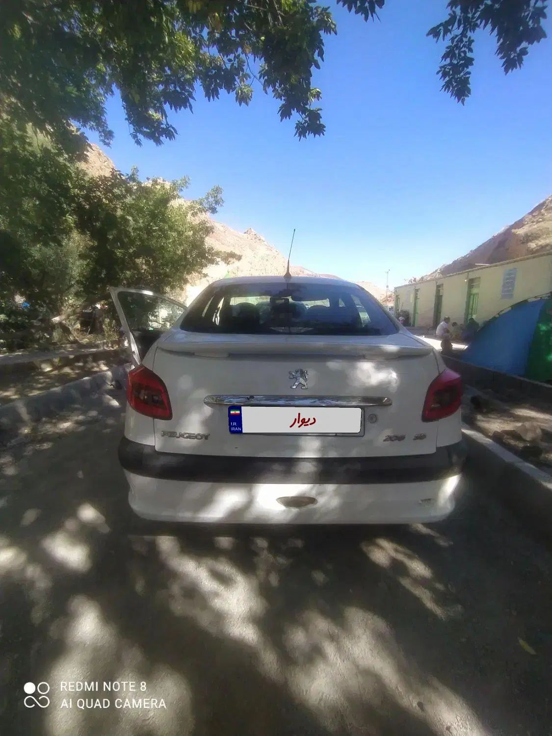پژو ۲۰۶ صندوق دار v8 - 1395