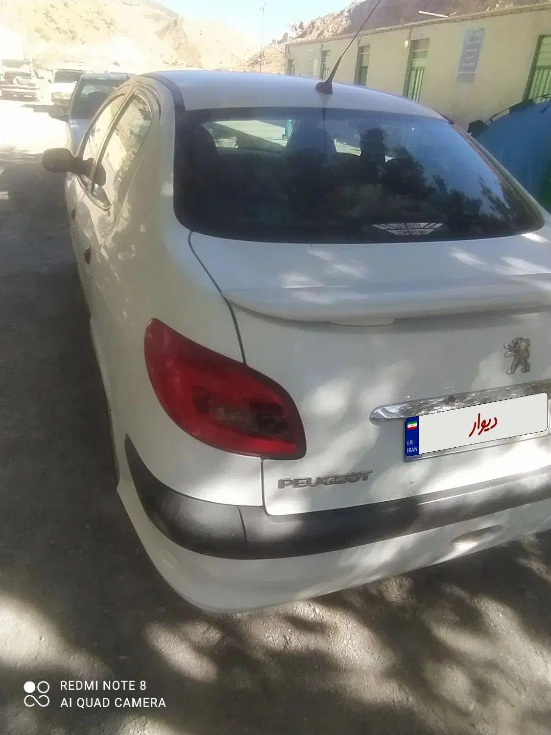 پژو ۲۰۶ صندوق دار v8 - 1395