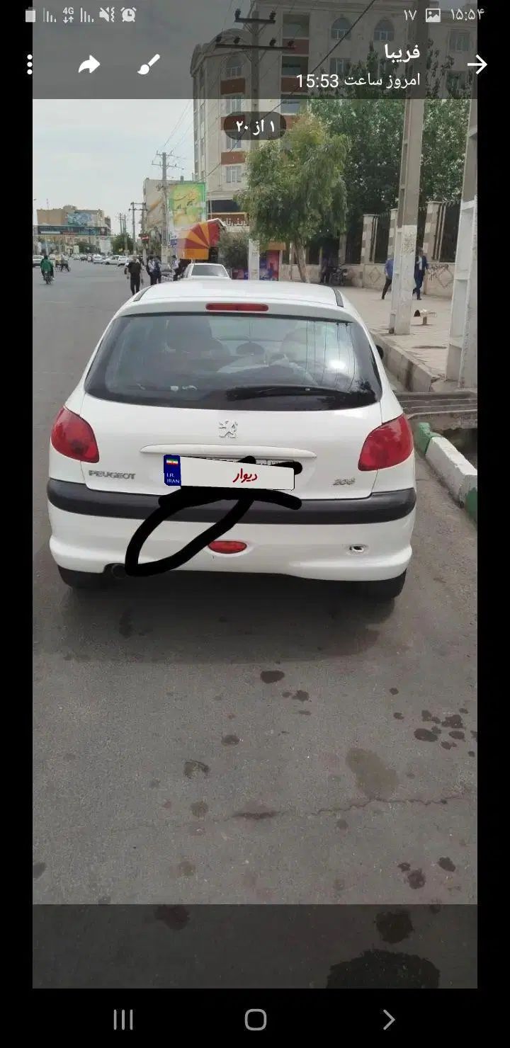 پژو 206 تیپ 2 - 1399