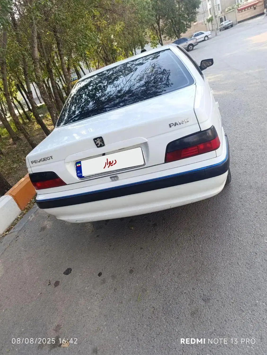 پژو پارس XU7ساده - 1386