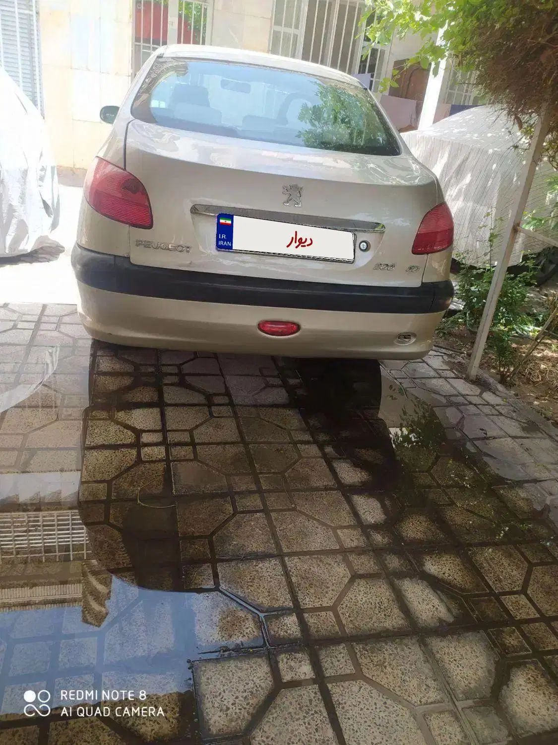 پژو ۲۰۶ صندوق دار v2 - 1387