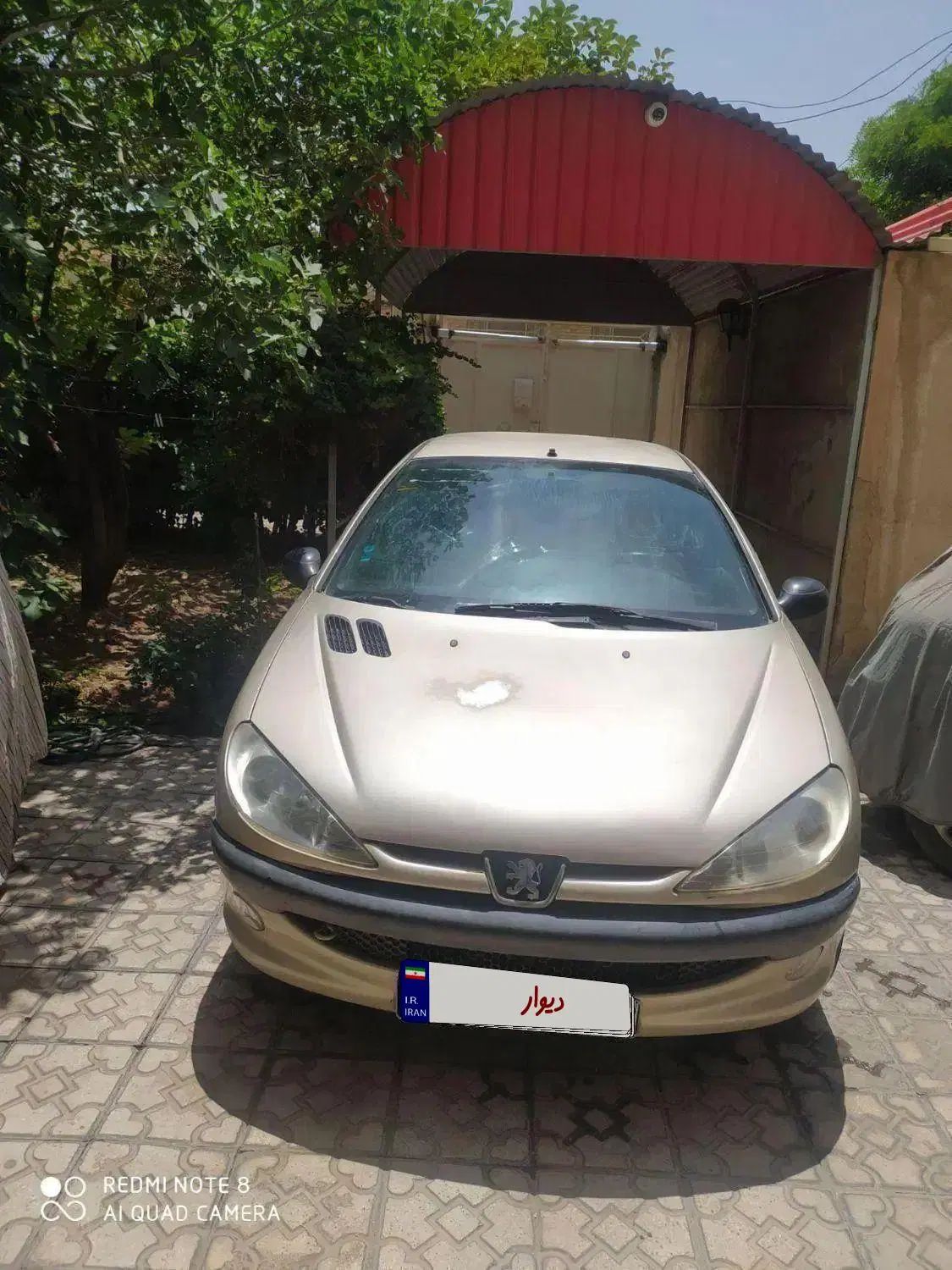 پژو ۲۰۶ صندوق دار v2 - 1387