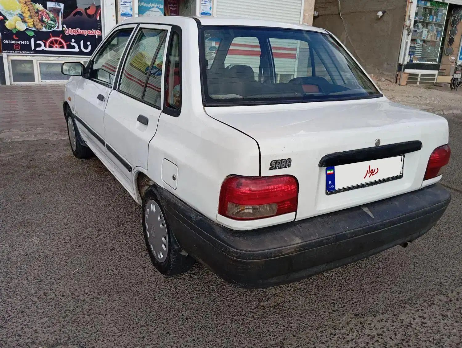 پراید صبا بنزینی - 1386