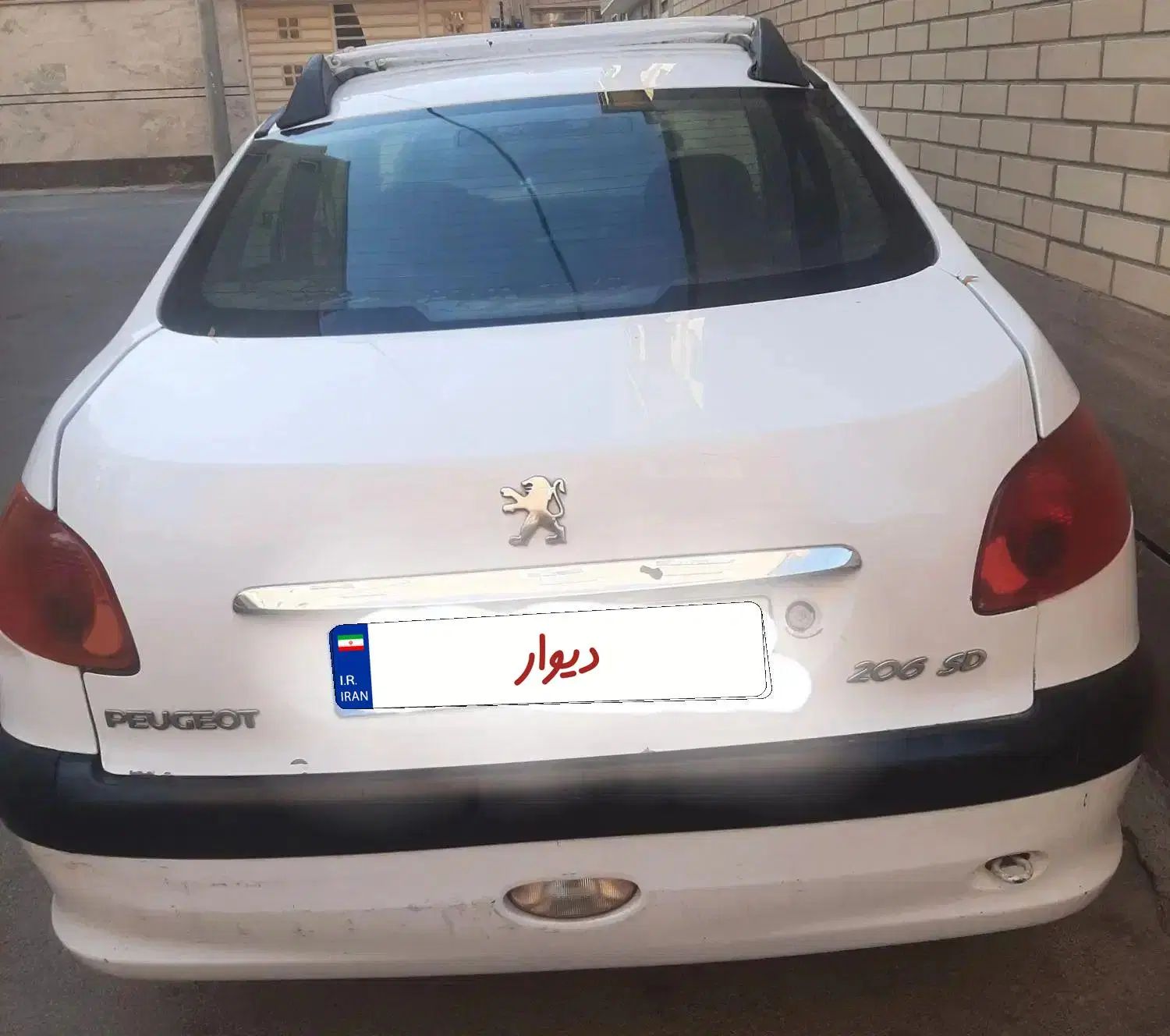 پژو ۲۰۶ صندوق دار v20 - 1390