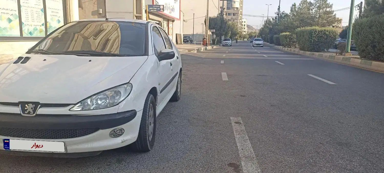 پژو ۲۰۶ صندوق دار v8 - 1397