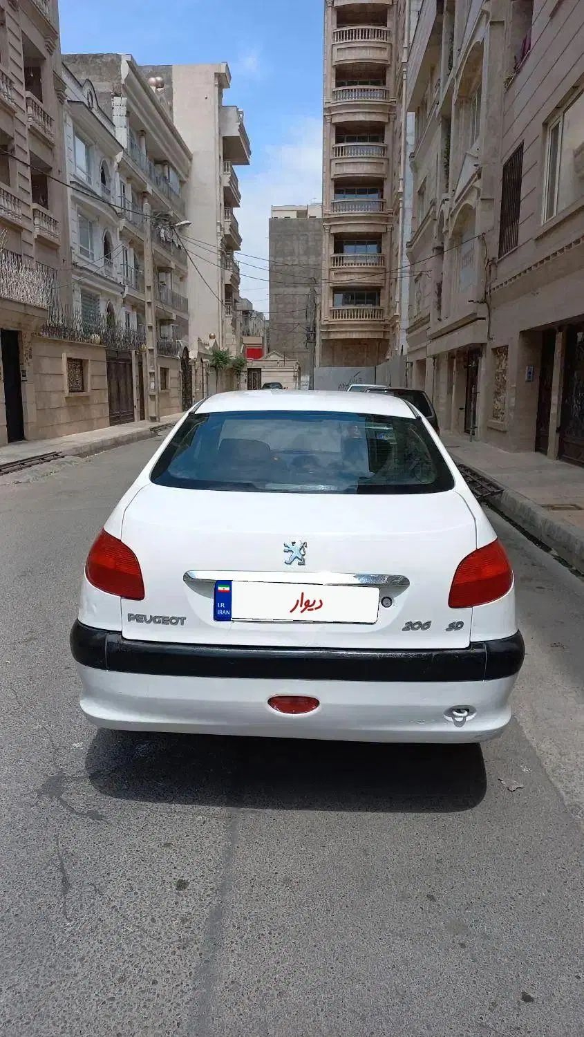 پژو ۲۰۶ صندوق دار v20 - 1387