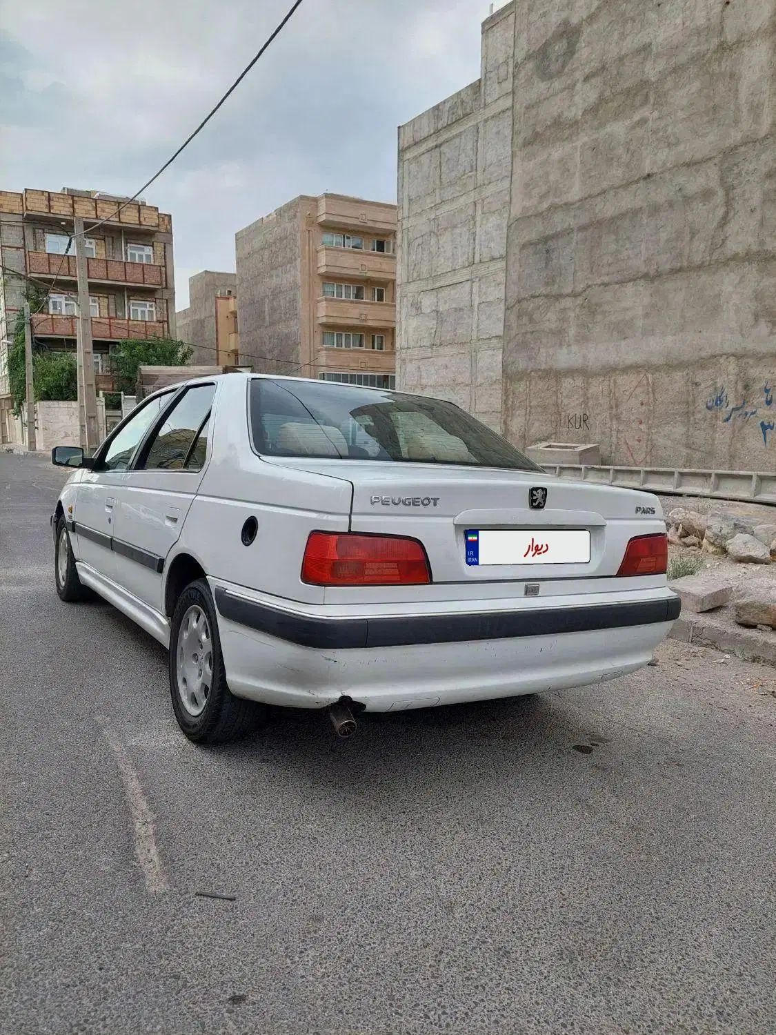 پژو پارس دوگانه سوز - 1391