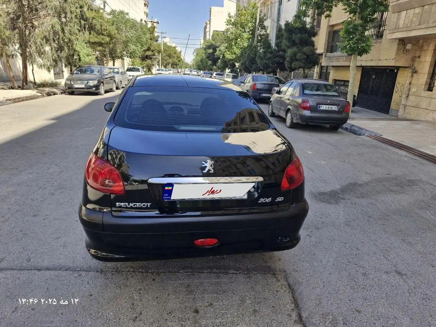 پژو ۲۰۶ صندوق دار v8 - 1399