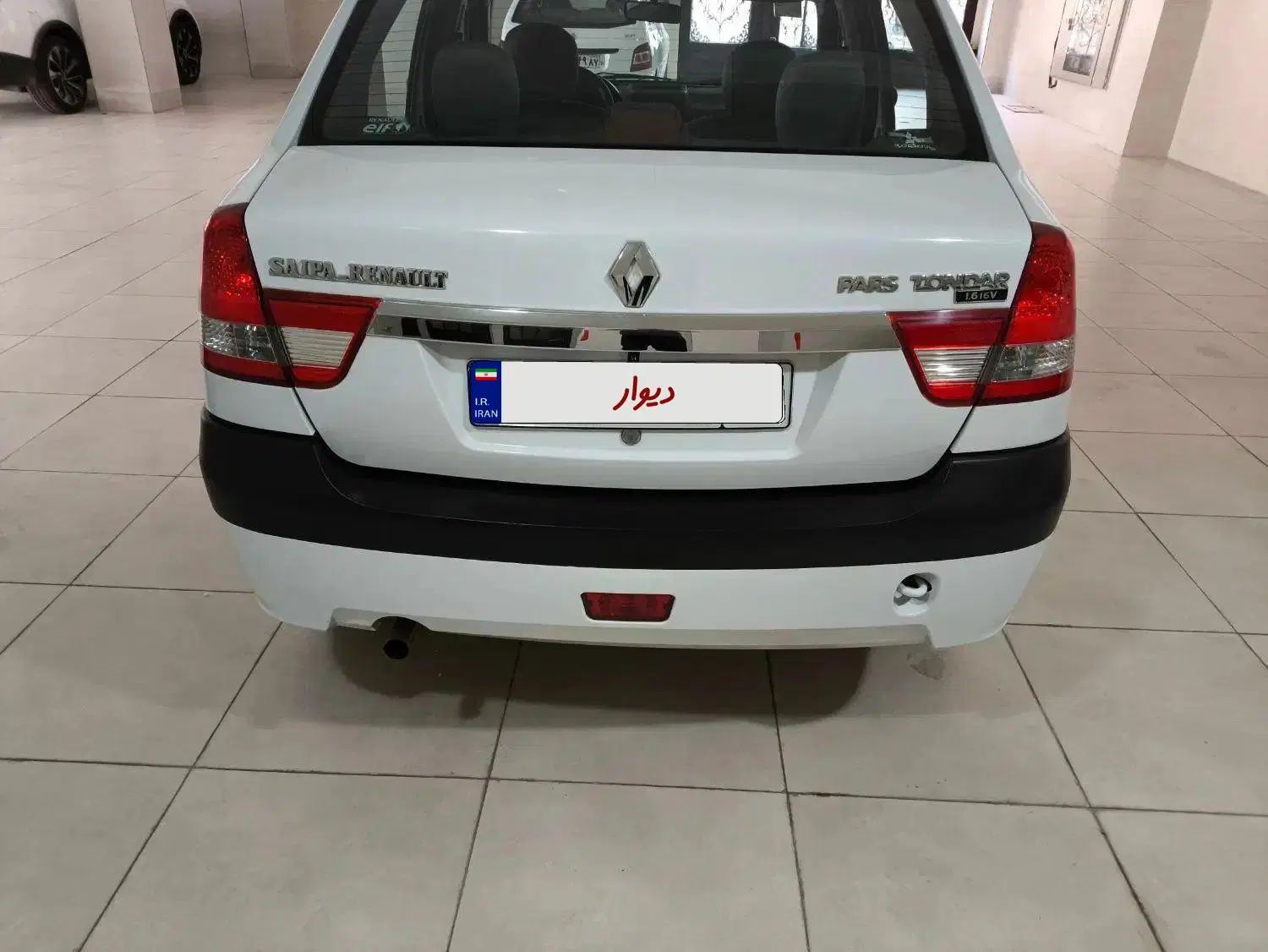 رنو پارس تندر گیربکس JHQ + مولتی مدیا - 1397