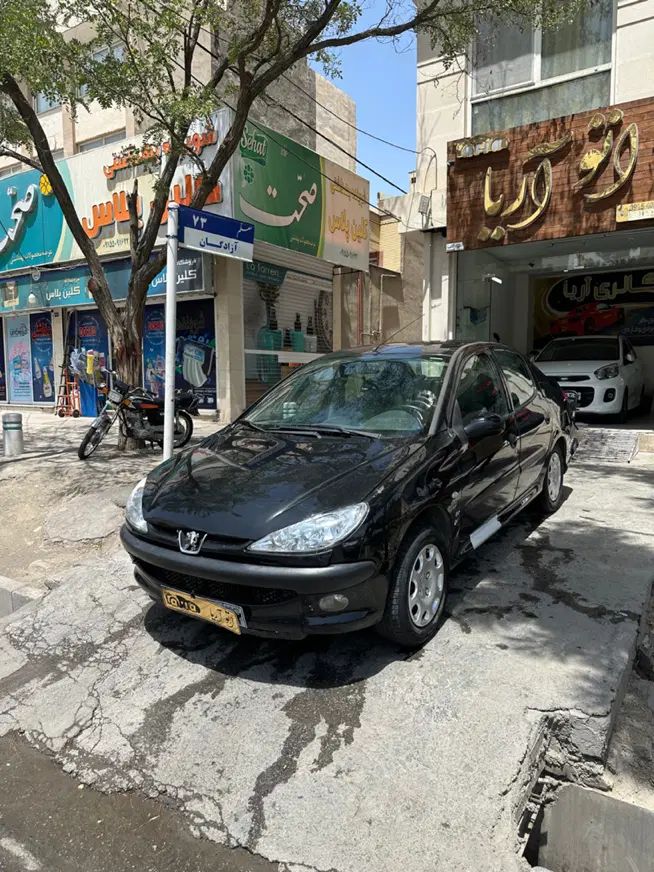 پژو ۲۰۶ صندوق دار v8 - 1396