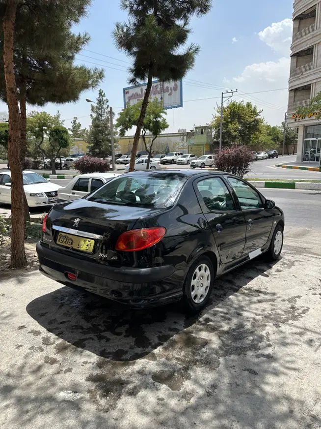 پژو ۲۰۶ صندوق دار v8 - 1396