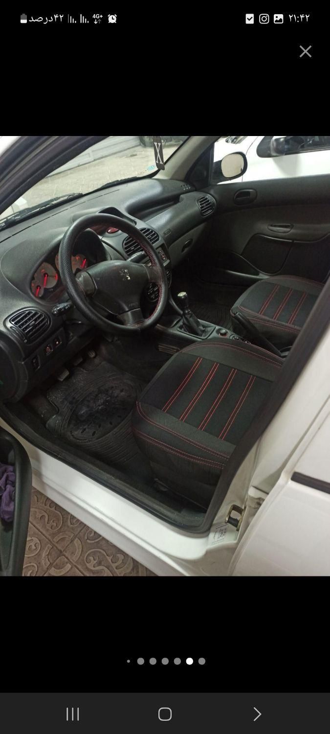 پژو ۲۰۶ صندوق دار v8 - 1395