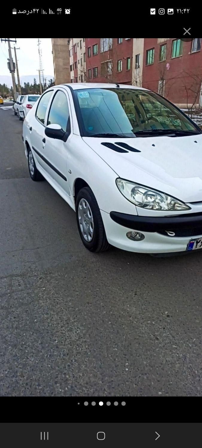 پژو ۲۰۶ صندوق دار v8 - 1395