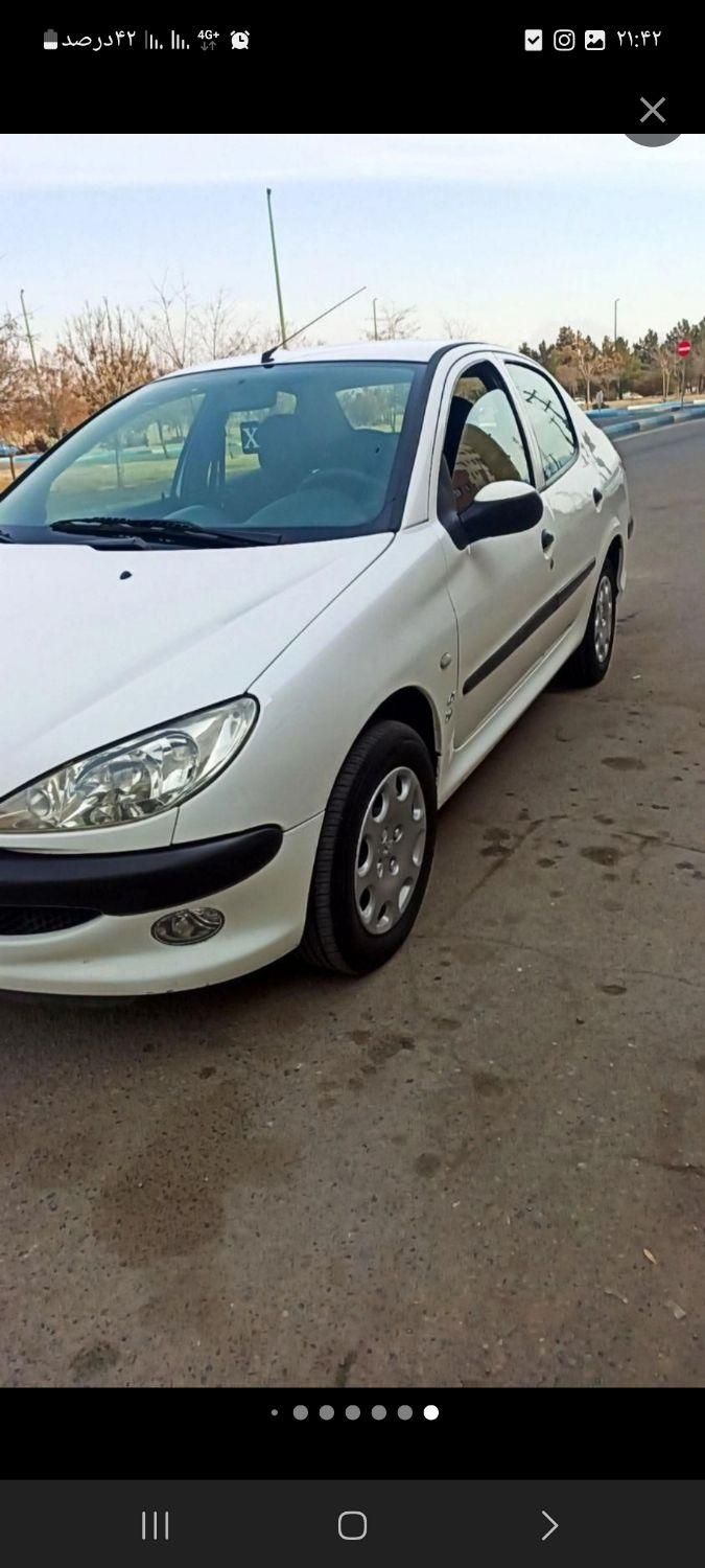 پژو ۲۰۶ صندوق دار v8 - 1395