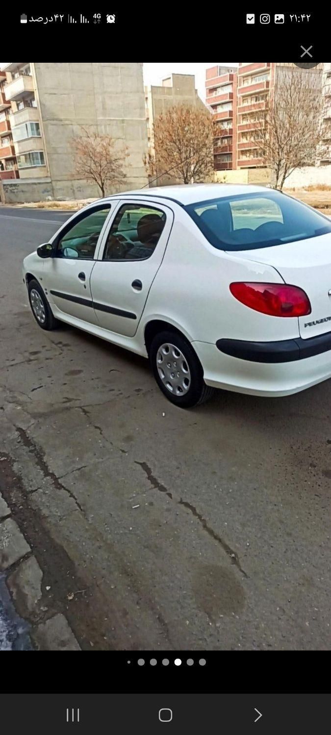 پژو ۲۰۶ صندوق دار v8 - 1395