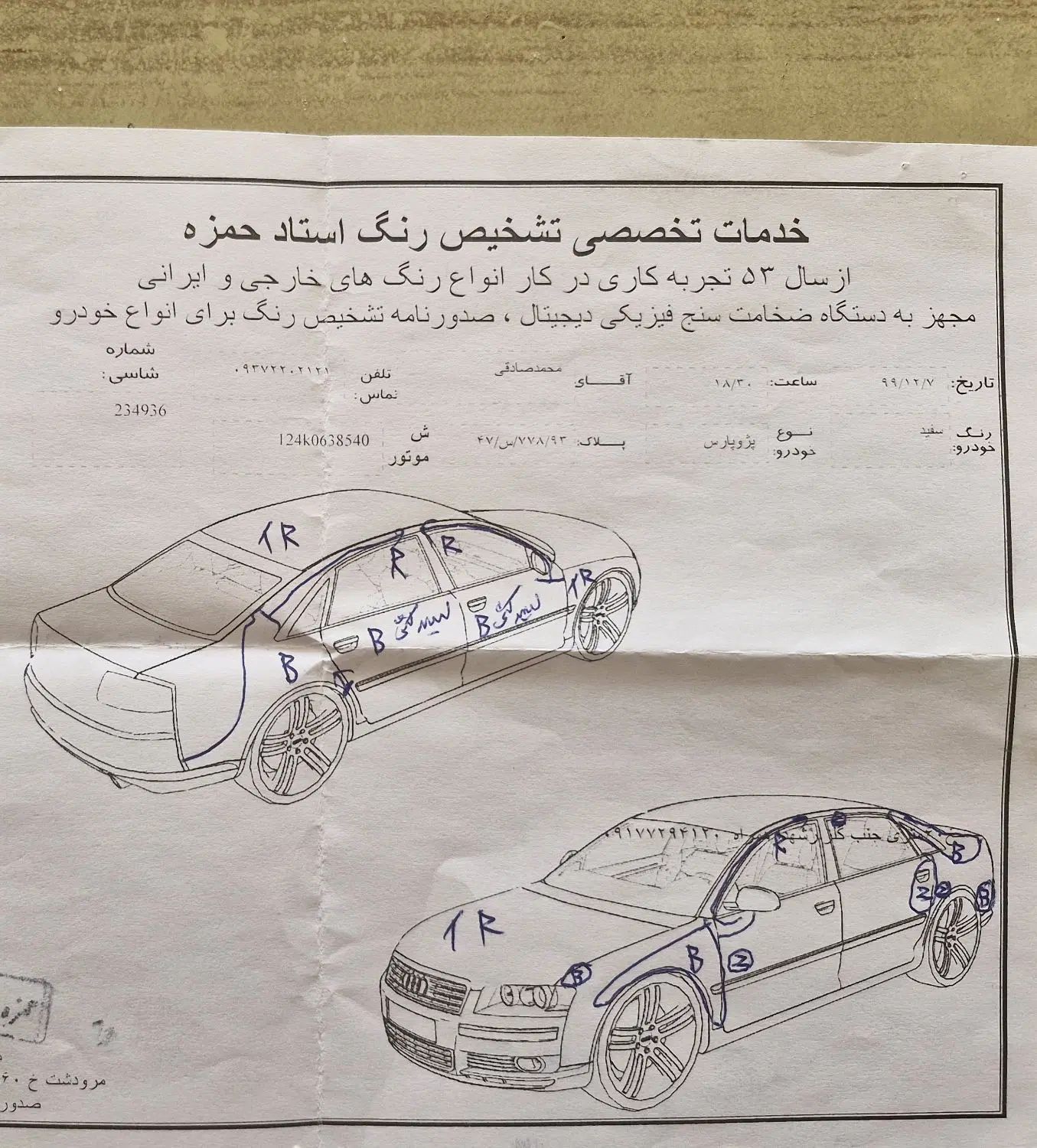پژو پارس سال - 1394