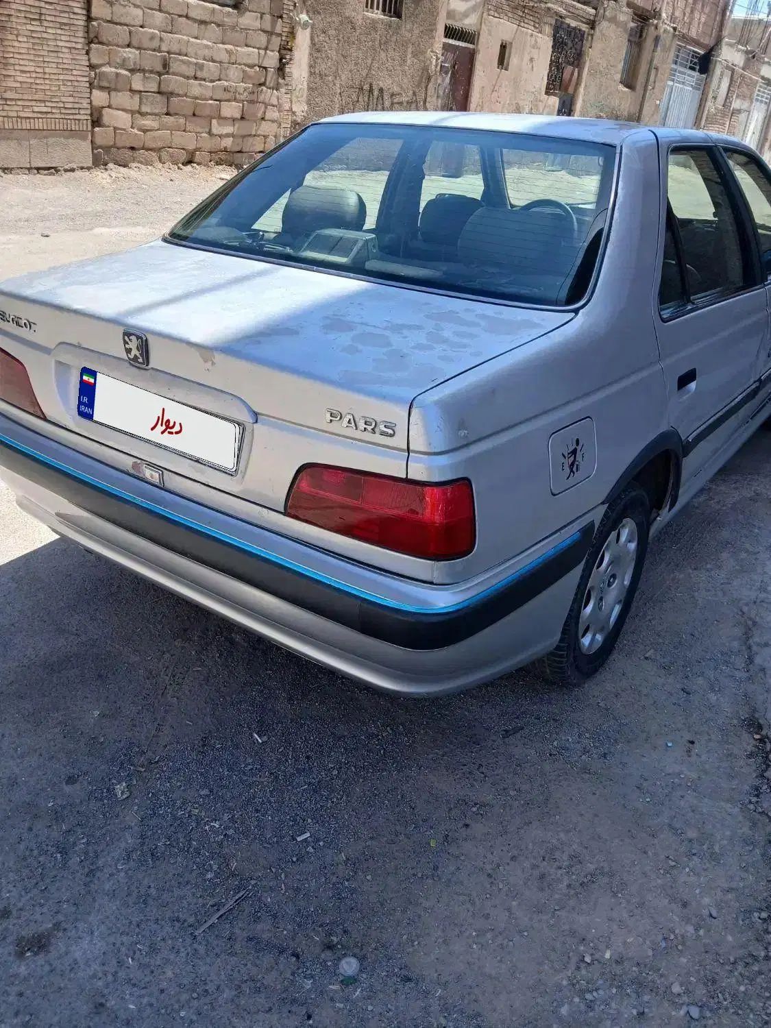 پژو پارس دوگانه سوز - 1386