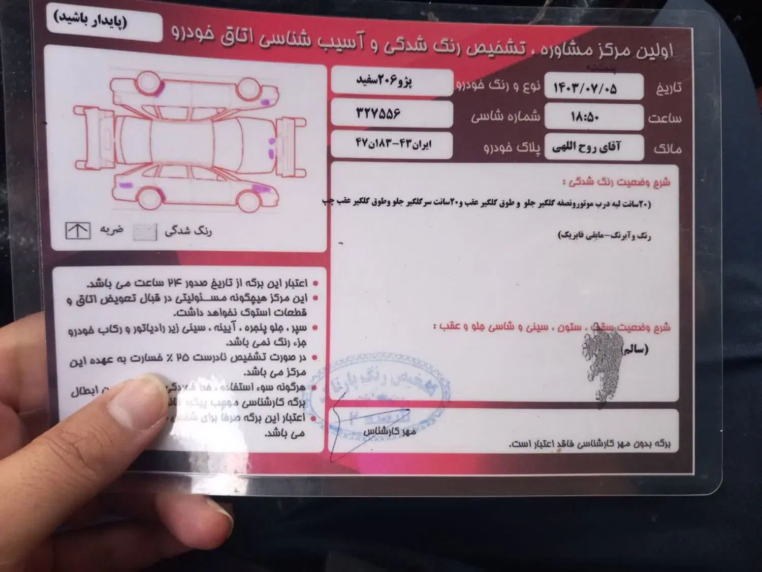 پژو 206 تیپ 5 - 1394