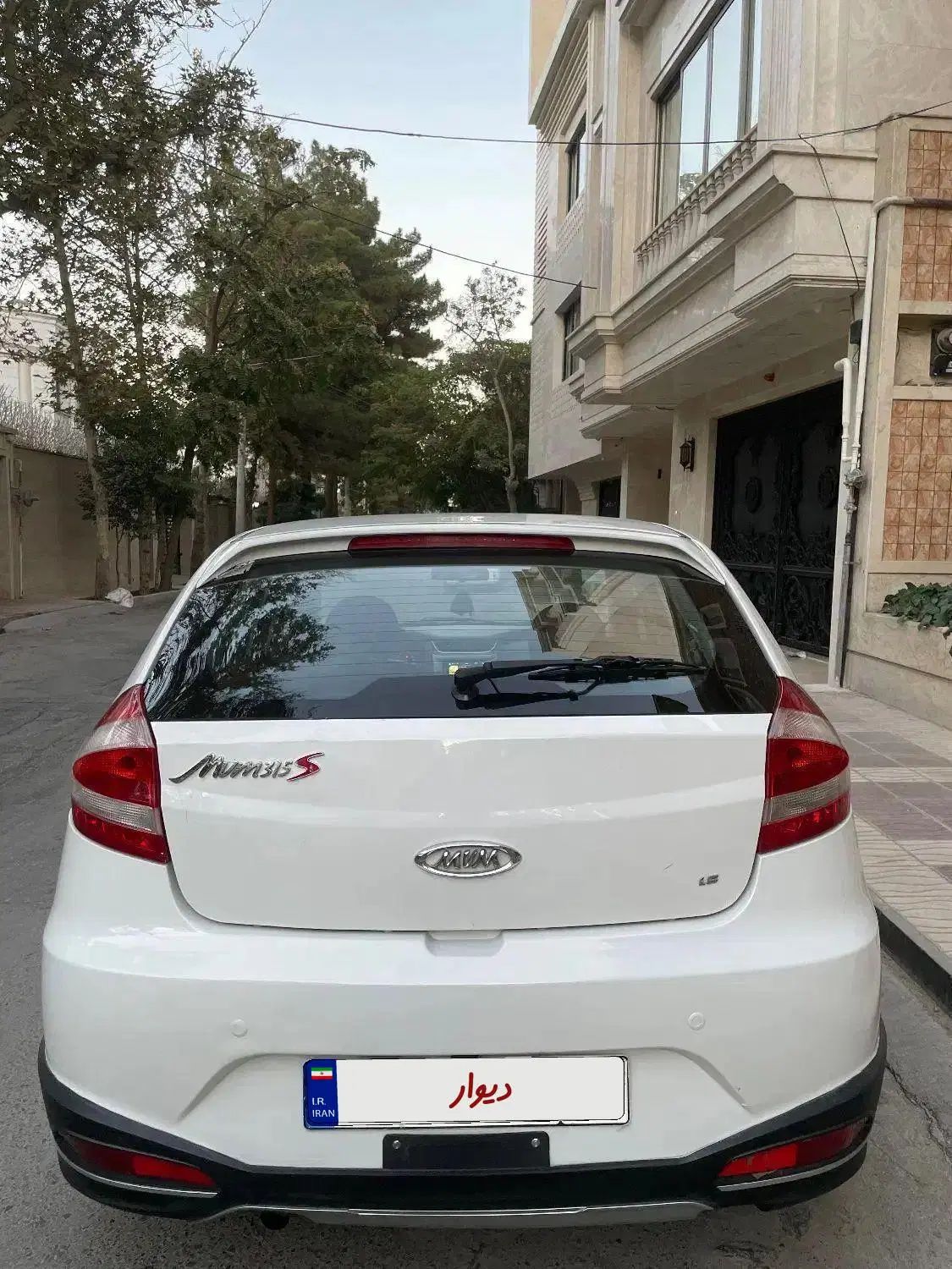 ام وی ام 315 هاچ بک اسپرت لاکچری - 1396