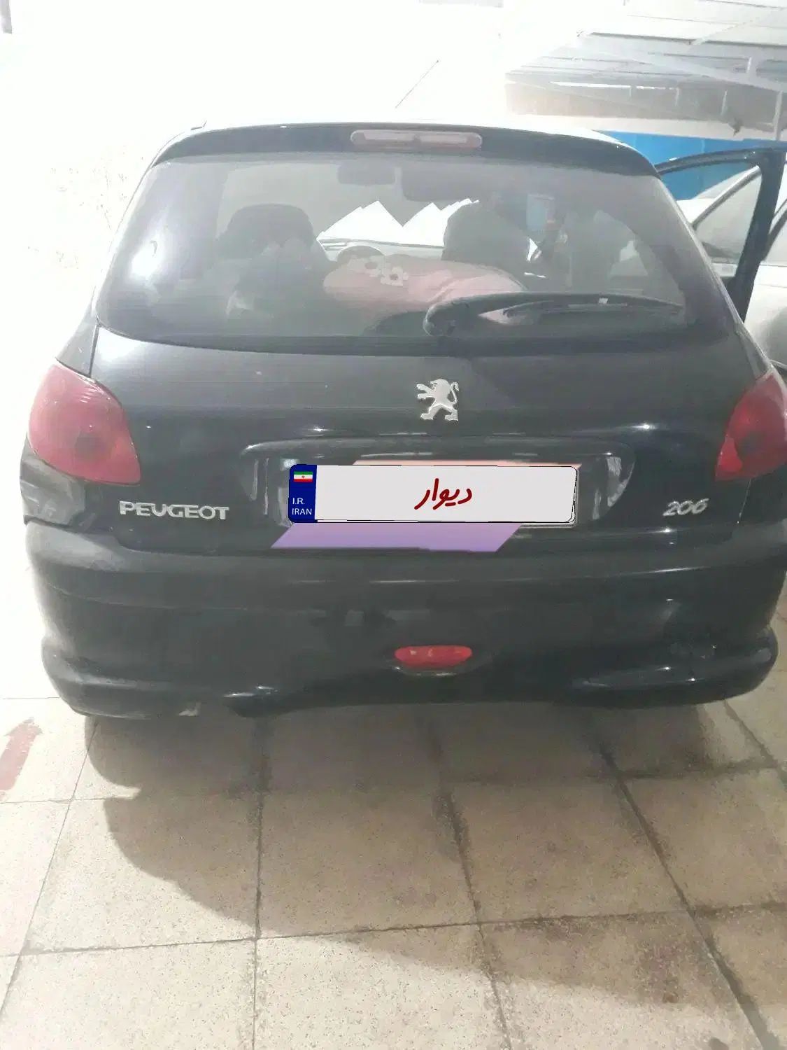 پژو 206 تیپ 3 - 1388