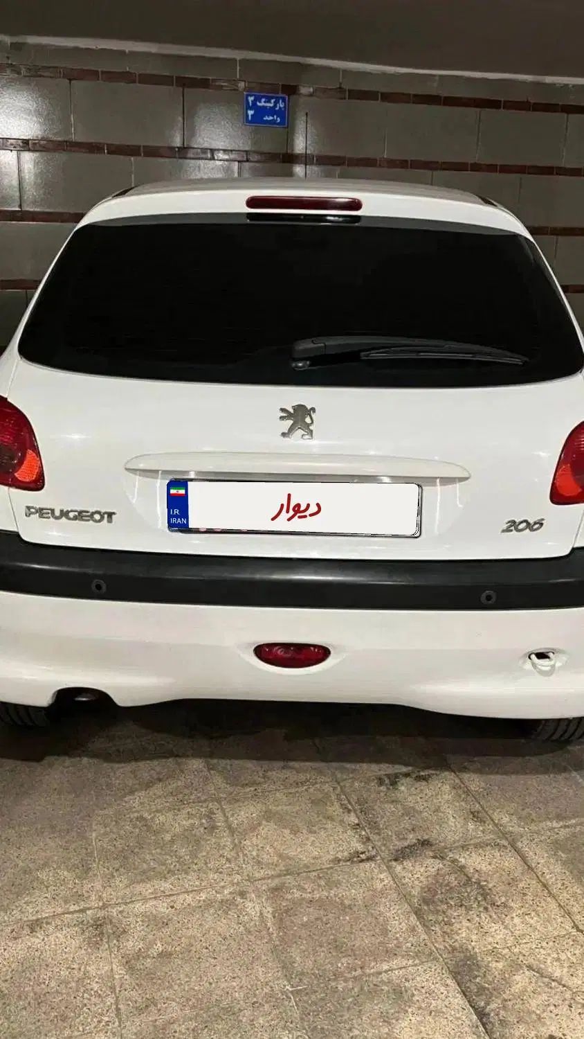 پژو 206 تیپ 5 - 1396