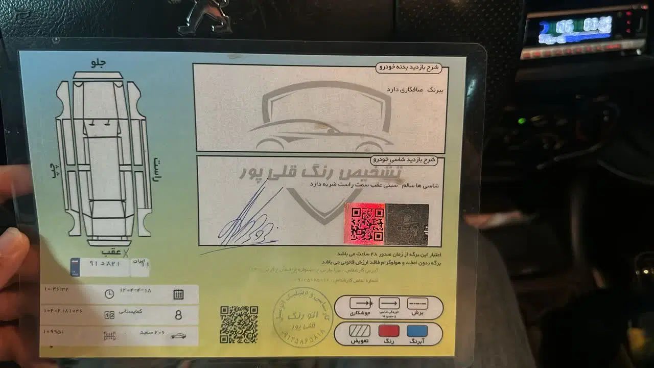 پژو 206 تیپ 2 - 1389