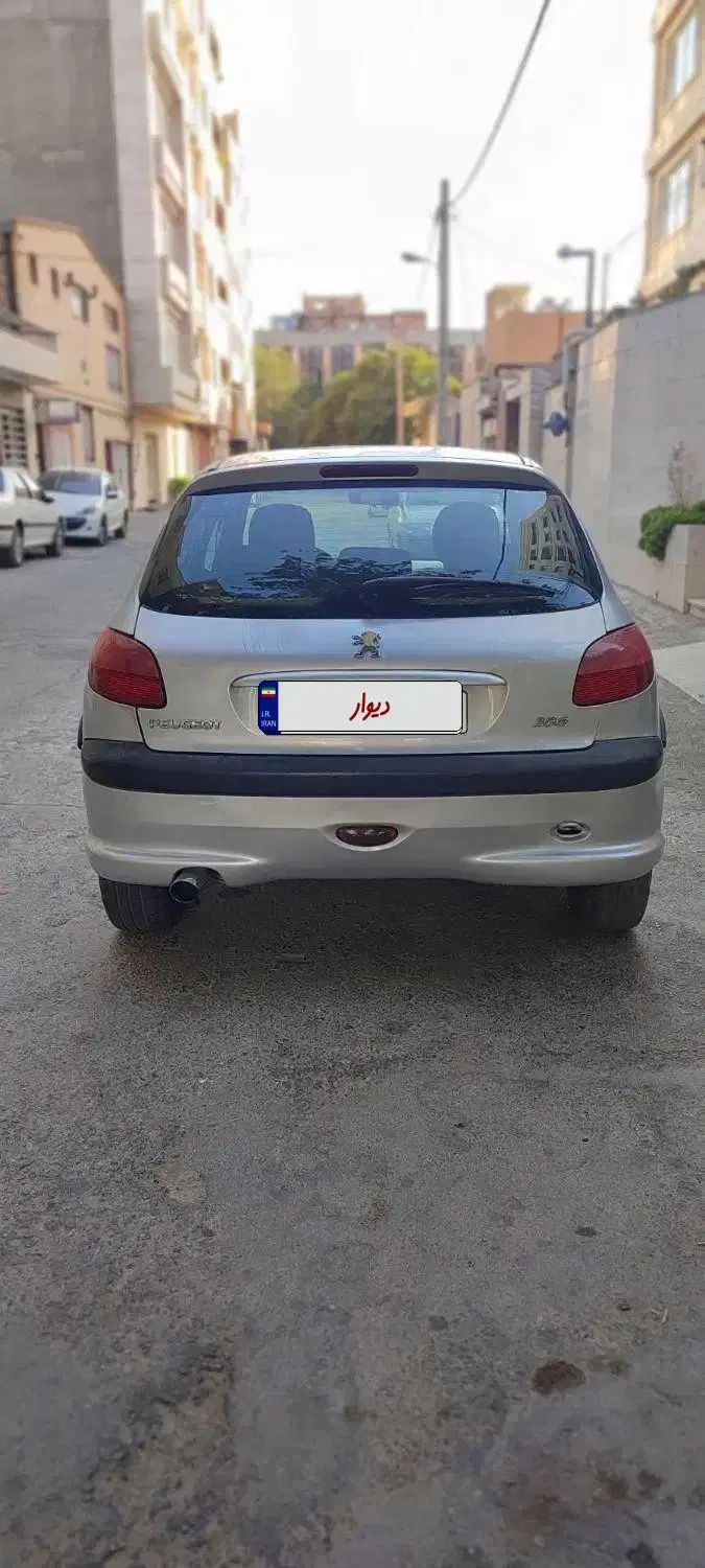 پژو 206 تیپ 2 - 1387