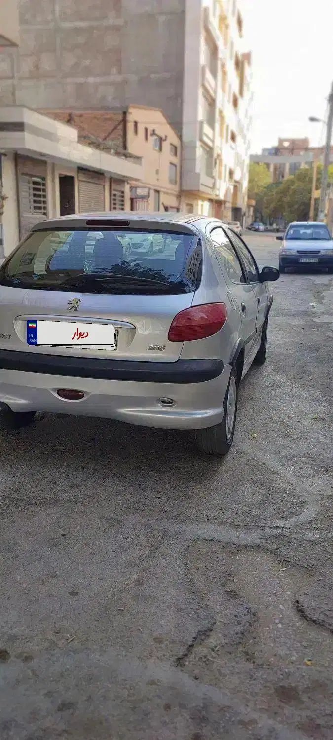 پژو 206 تیپ 2 - 1387