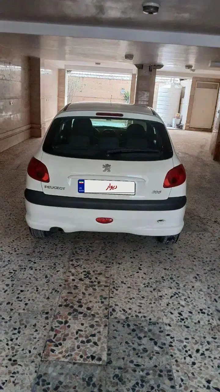 پژو 206 تیپ 3 - 1389