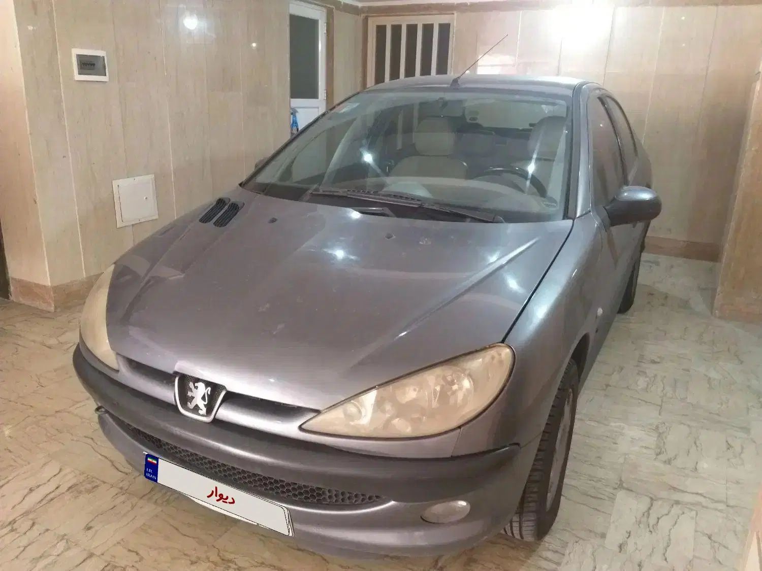 پژو ۲۰۶ صندوق دار v8 - 1389