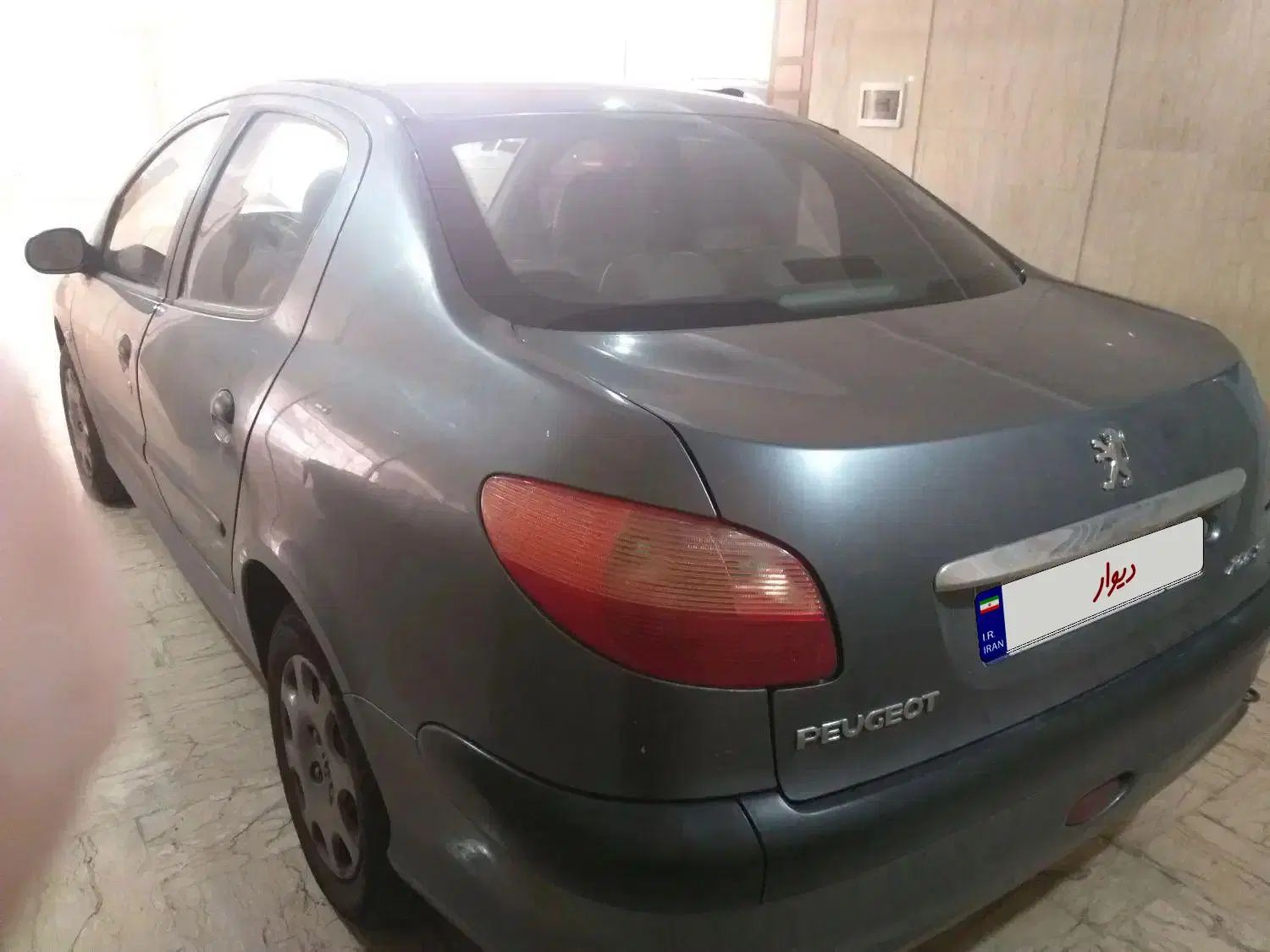 پژو ۲۰۶ صندوق دار v8 - 1389