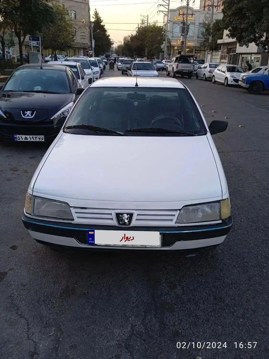 پژو آردی دوگانه سوز CNG - 1381