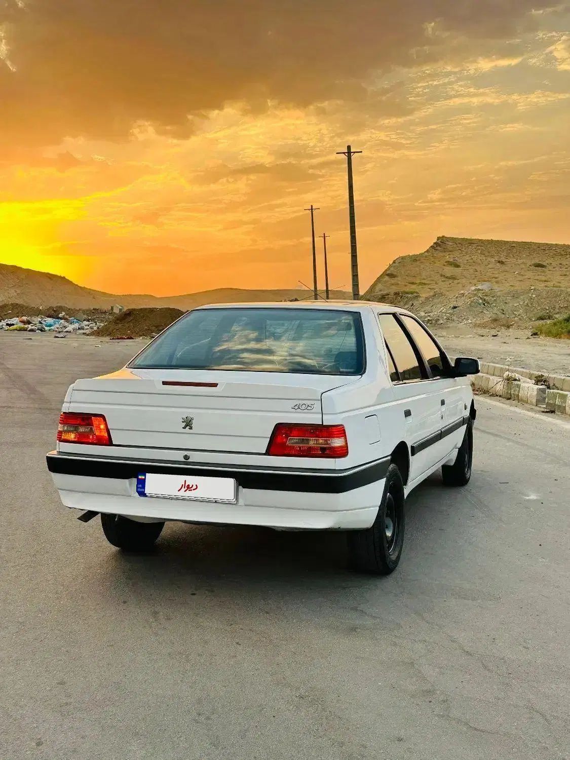 پژو 405 SLX بنزینی TU5 - 1391