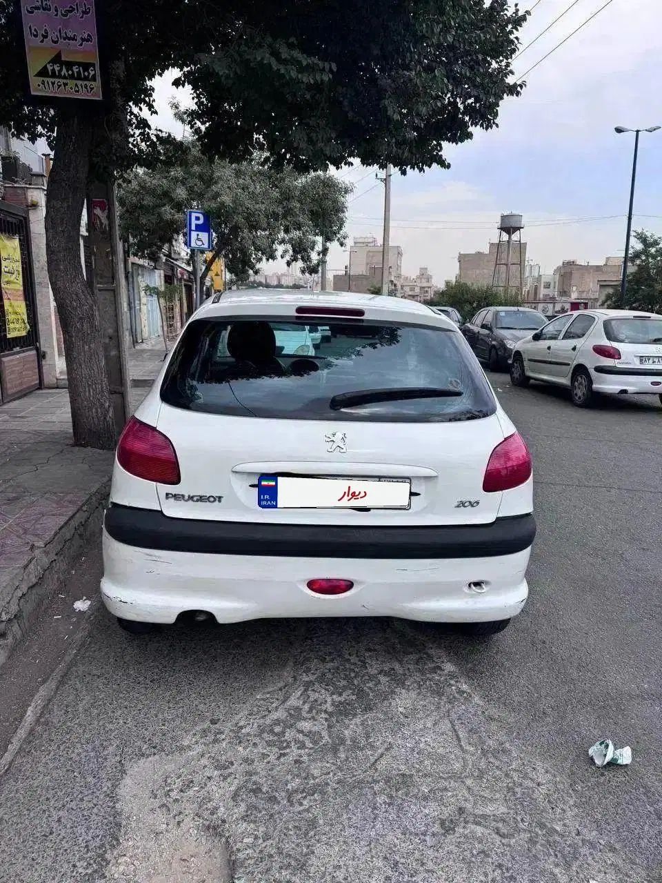 پژو 206 تیپ 2 - 1388