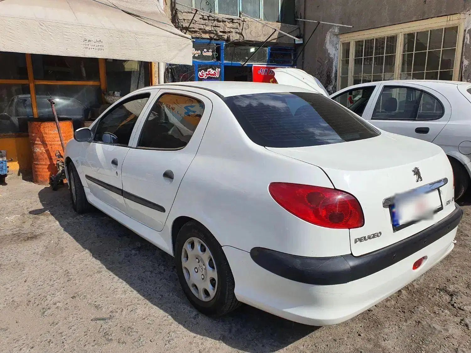 پژو ۲۰۶ صندوق دار v1 - 1388