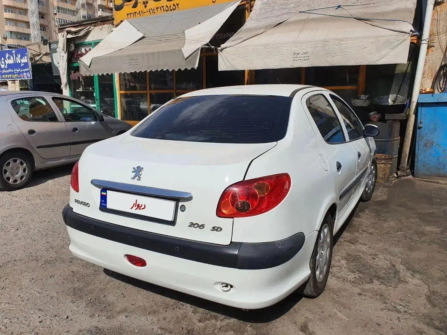 پژو ۲۰۶ صندوق دار v1 - 1388