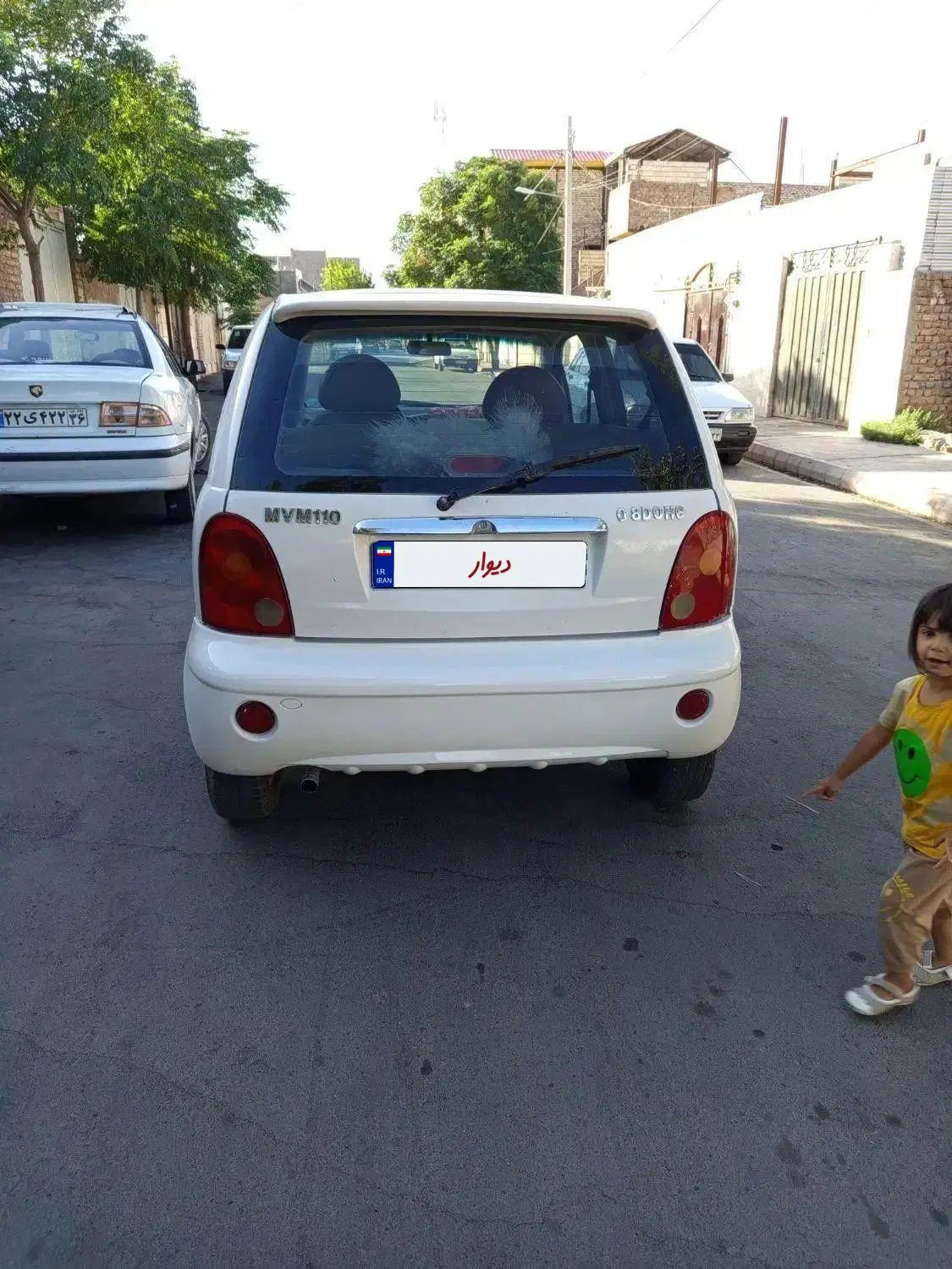 ام وی ام 110 چهار سیلندر دنده ای - 1391